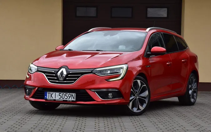 samochody osobowe Renault Megane cena 55900 przebieg: 189000, rok produkcji 2018 z Bełżyce